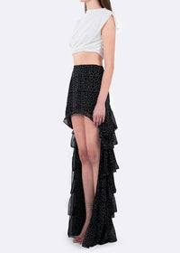 Nonchalant Label - Lena Ruffled Tiered Skirt