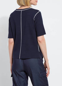 Lysse - Odessa Reversible Knit Short Sleeve Tee