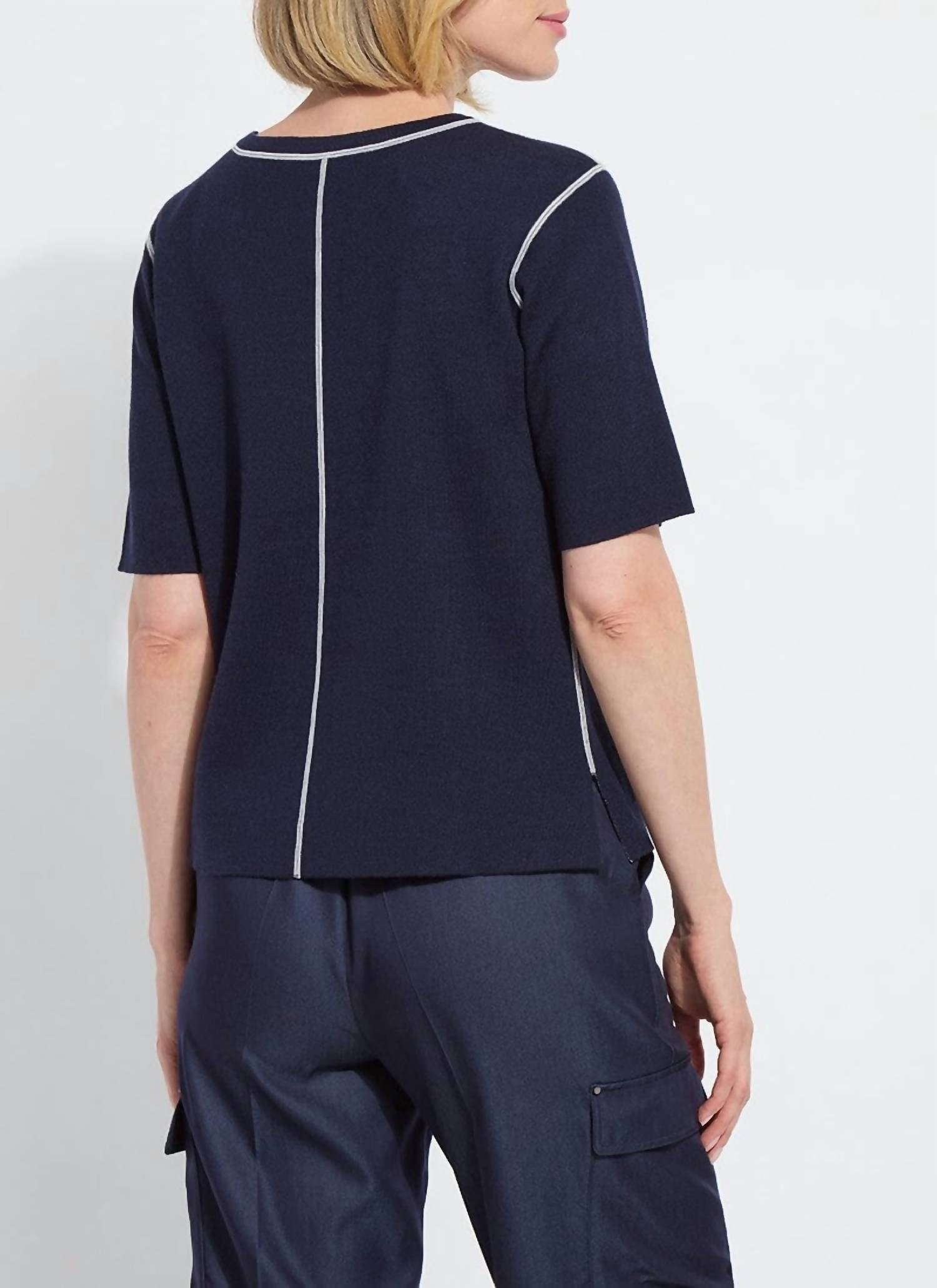 Lysse - Odessa Reversible Knit Short Sleeve Tee