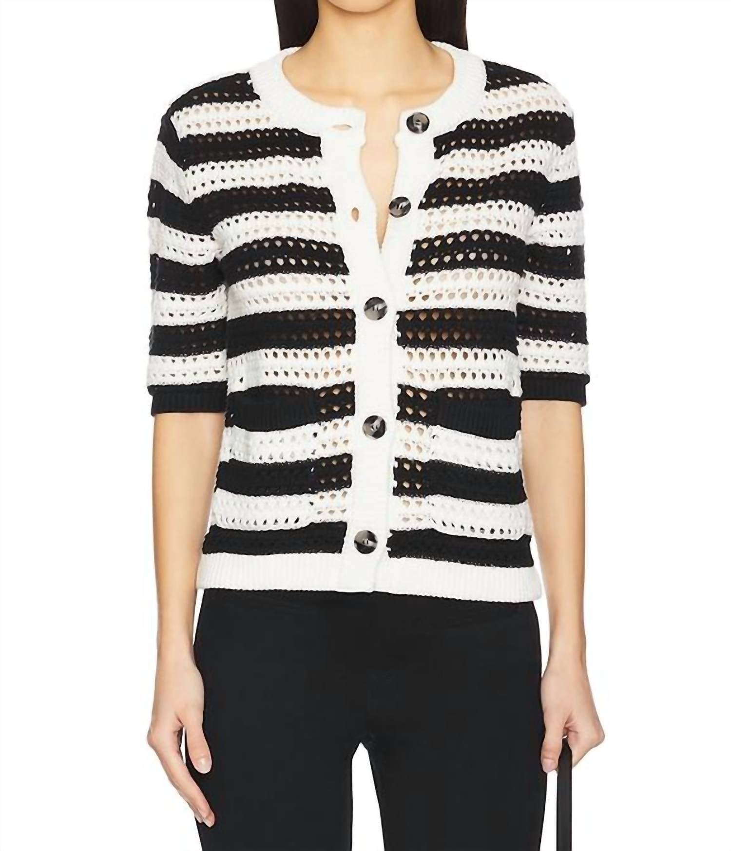 Sanctuary - Open Knit Sweater Jacket