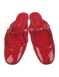Larroude - Women's Blair Patent Leather Mule Flats