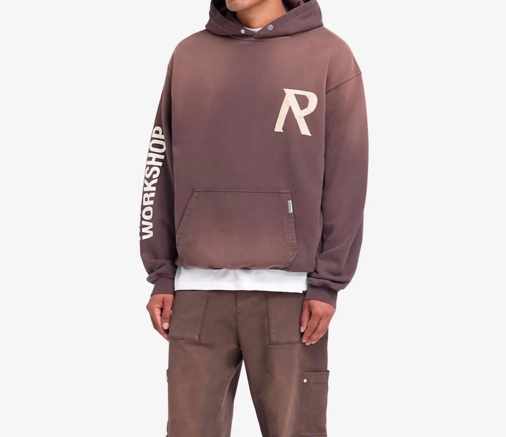 Represent - Masking Tape Initial Hoodie