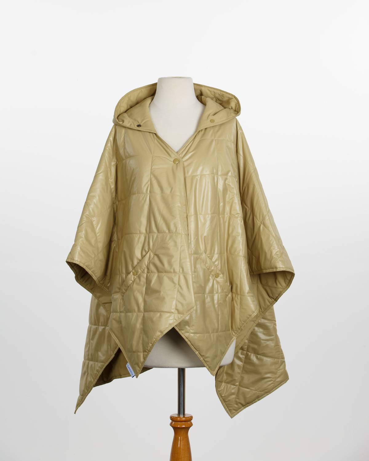 RAINRAPS Women's Rain Puffer Jacket in olive gold pufferrap - women's jacket - view 7