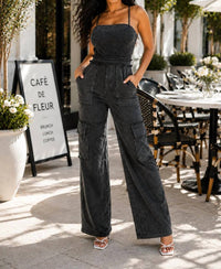 Surelymine - After Midnight Cargo Jumpsuit