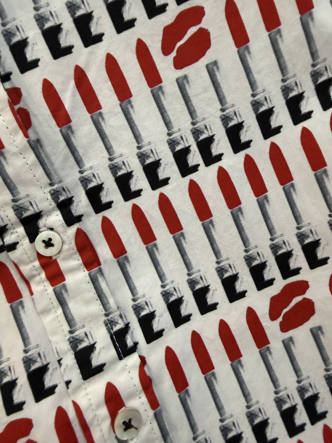 Dizzy-Lizzie - Rome Top - Lipstick