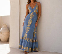 Mystery Resort - Riviera Shell Maxi Dress