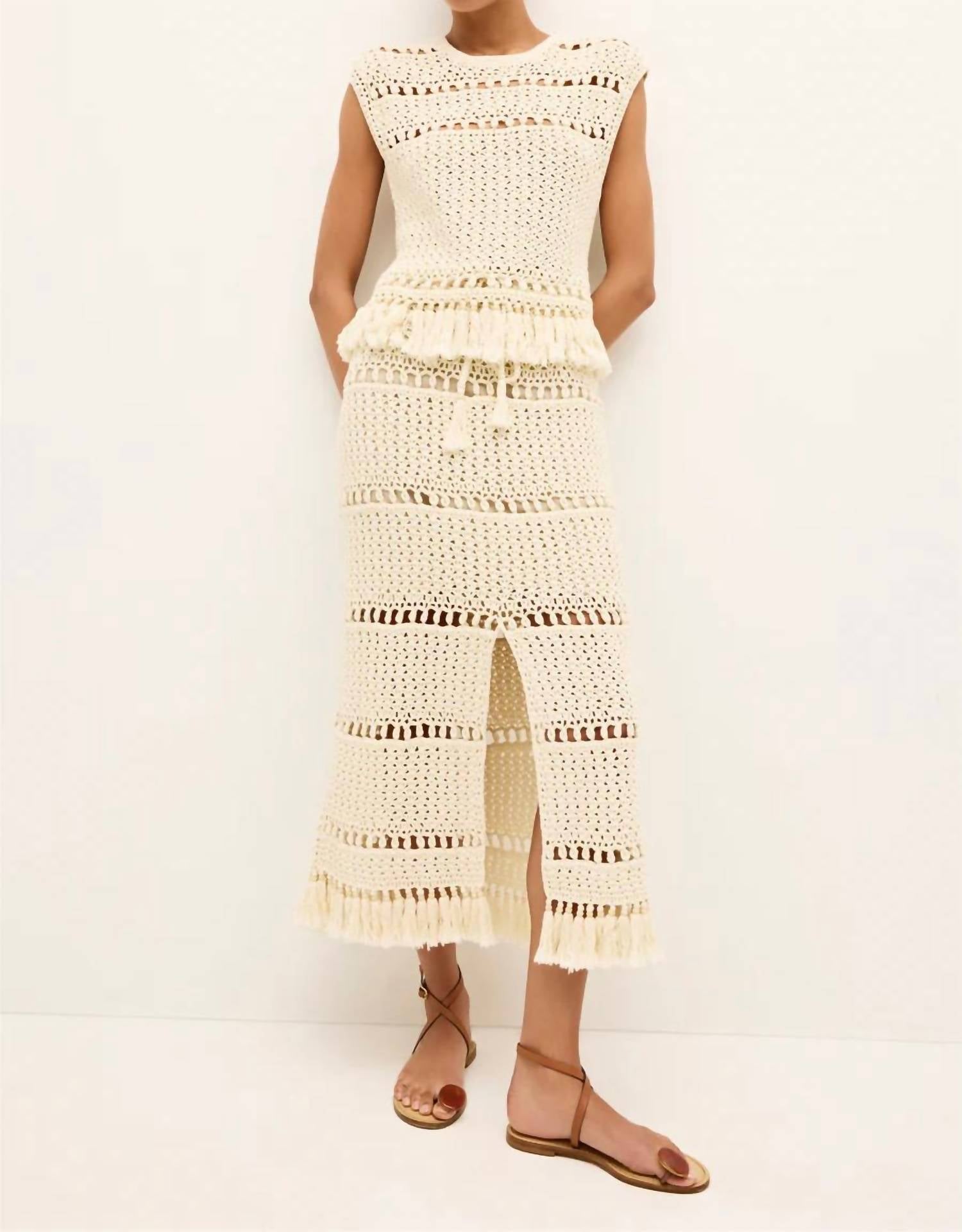 Marie Oliver - Mira Crochet Top