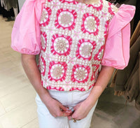 Style Usa - Fully Crochet Cropped Top