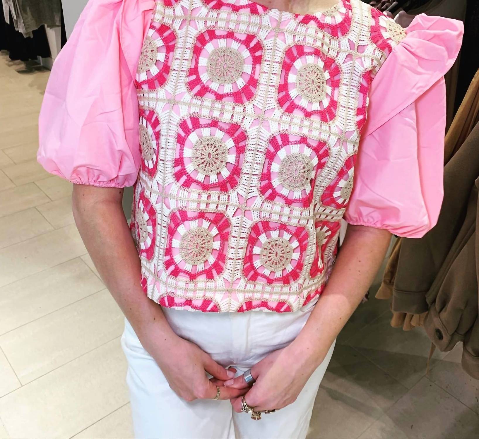 Style Usa - Fully Crochet Cropped Top