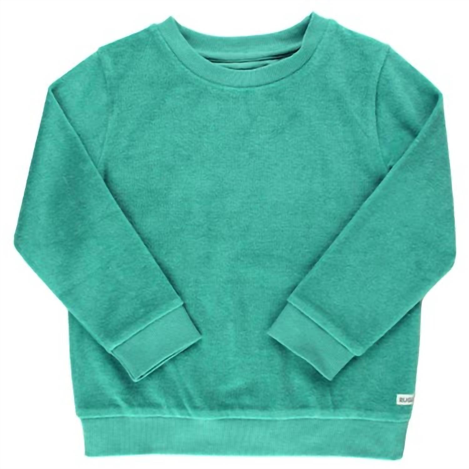 Rufflebutts - Boy's Terry Knit Crew Neck Sweatshirt