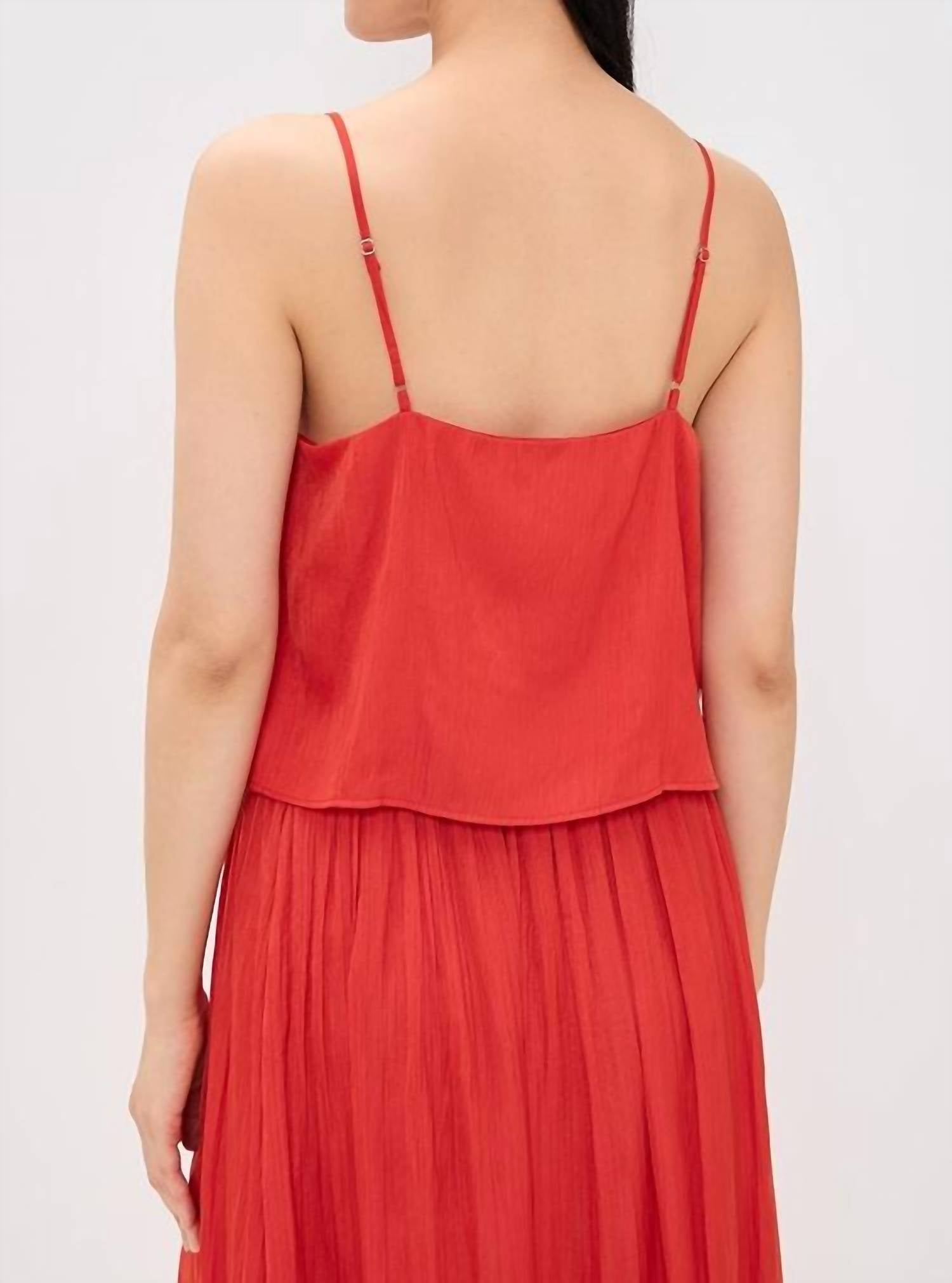 Z Supply - Fiore Satin Crop Tank Top - Plus