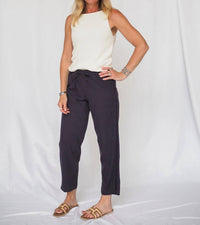 Be Cool - Crochet Linen Pants