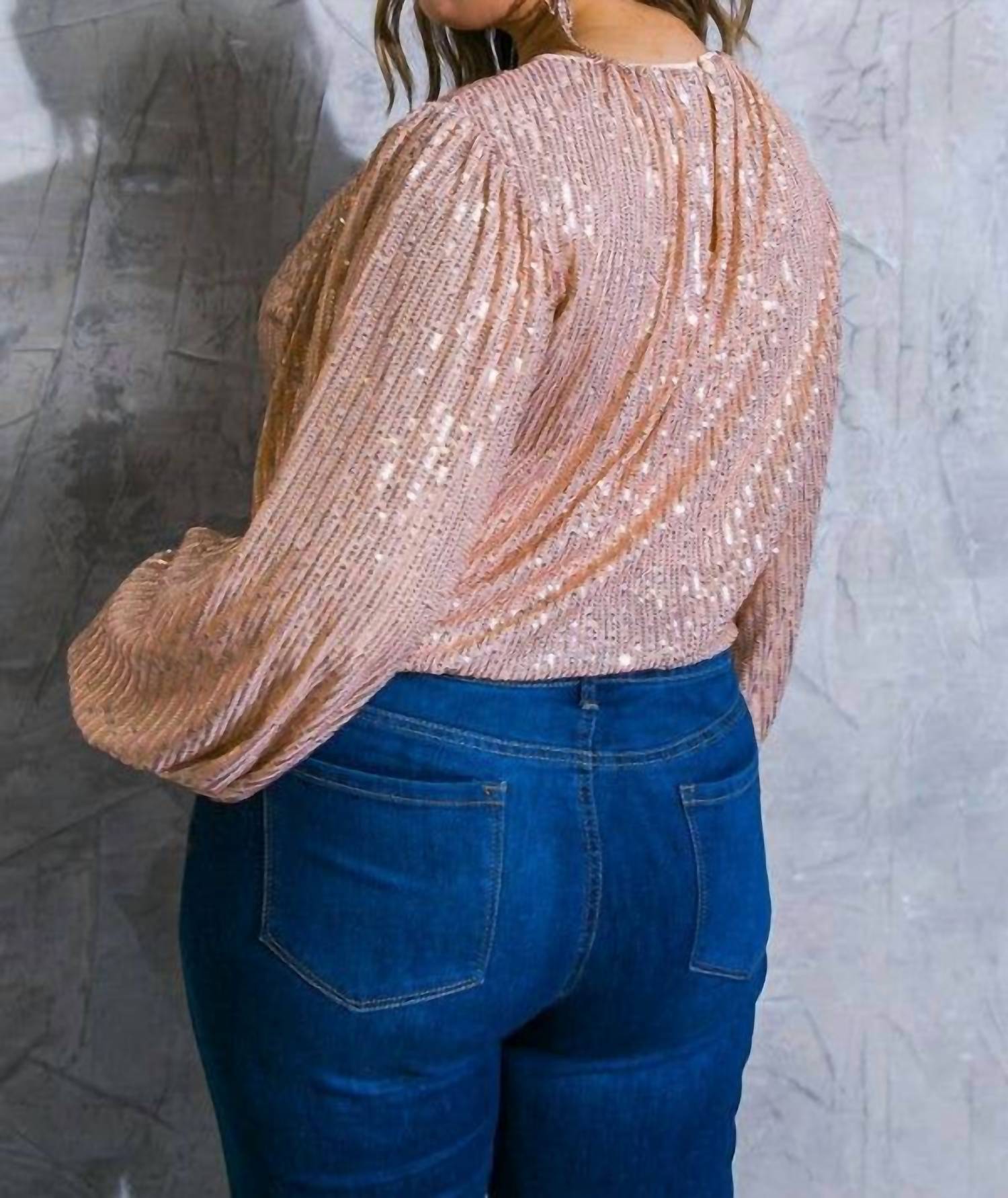 Flying Tomato - Sequin Top