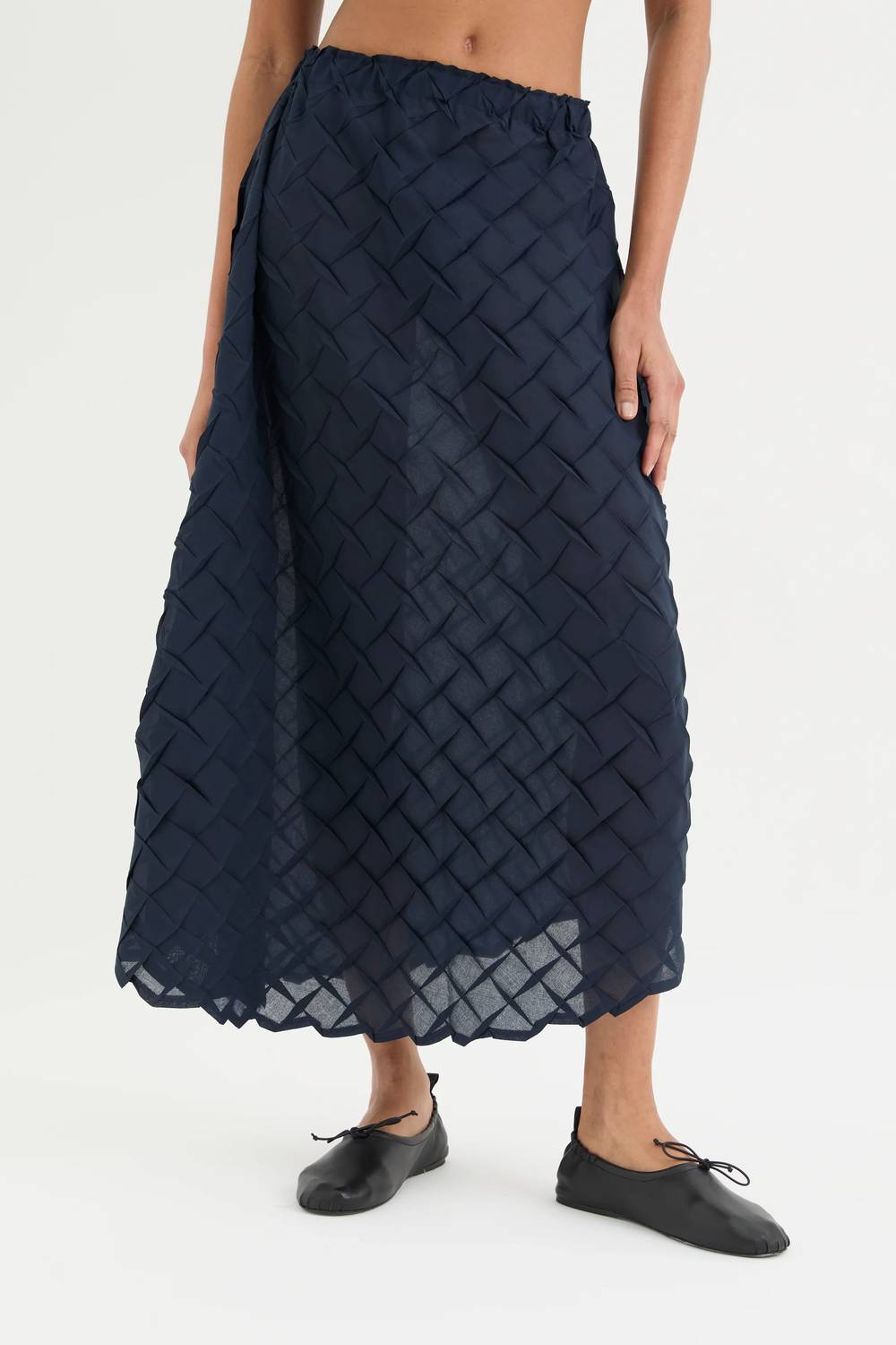 Meimeij - Textured Skirt