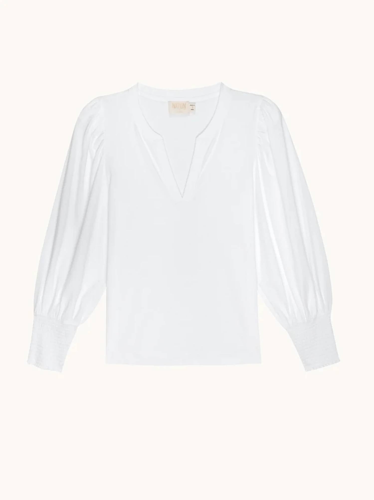 Nation Ltd - Women's Flora Peasant Tee