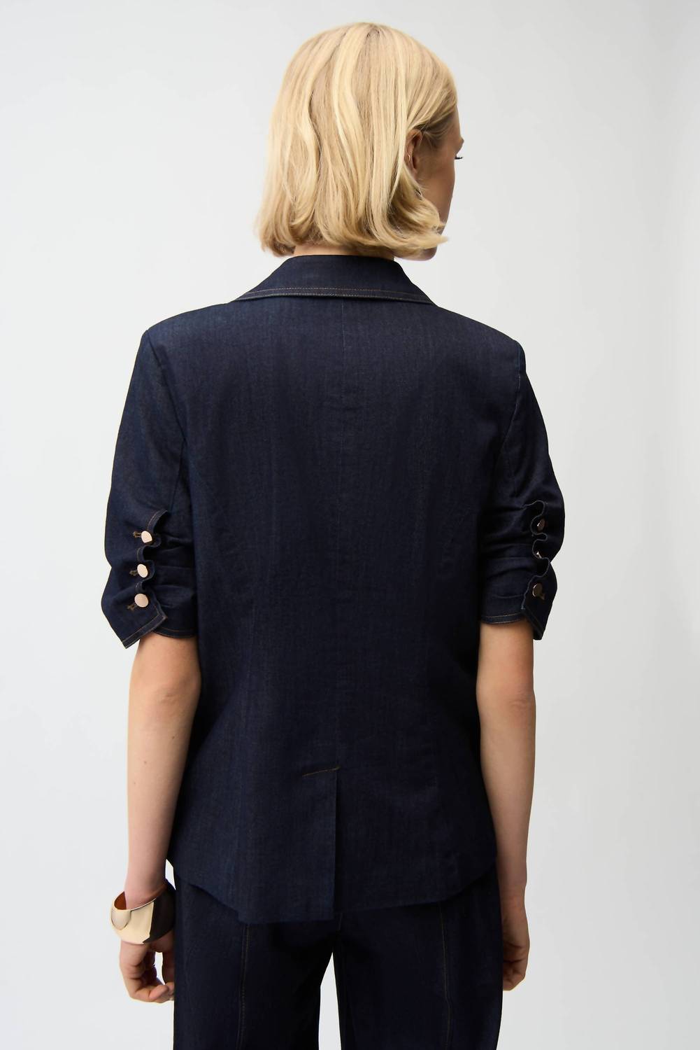 Joseph Ribkoff - Puff Sleeve Blazer Jacket