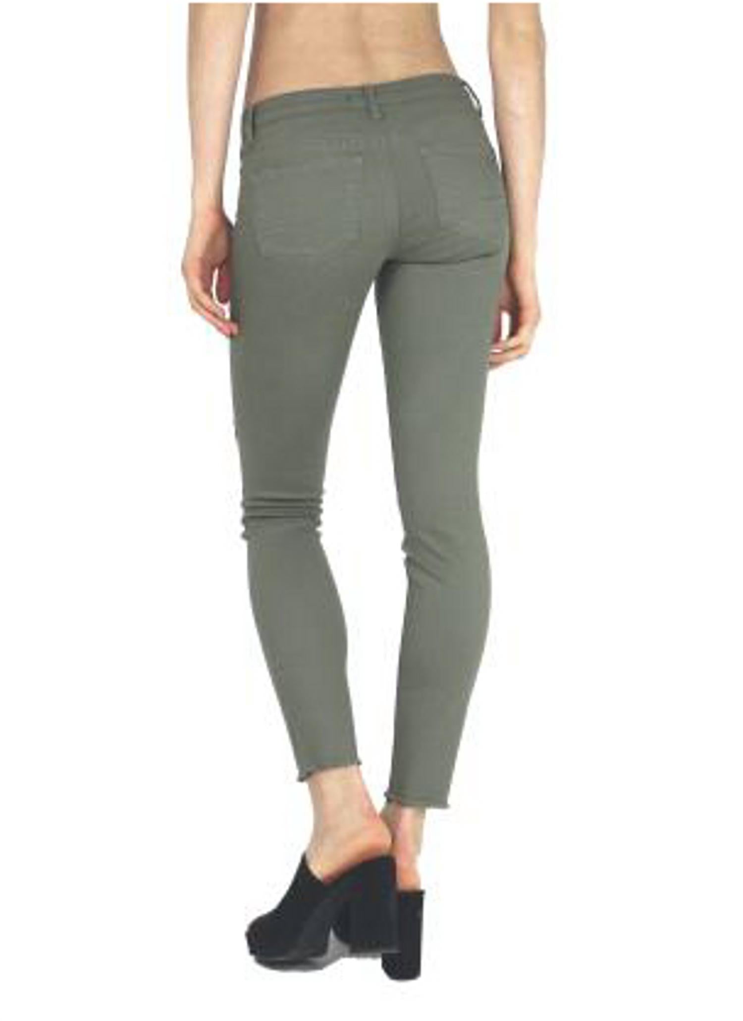Tractr - Fray Hem Ankle Crop Jeans