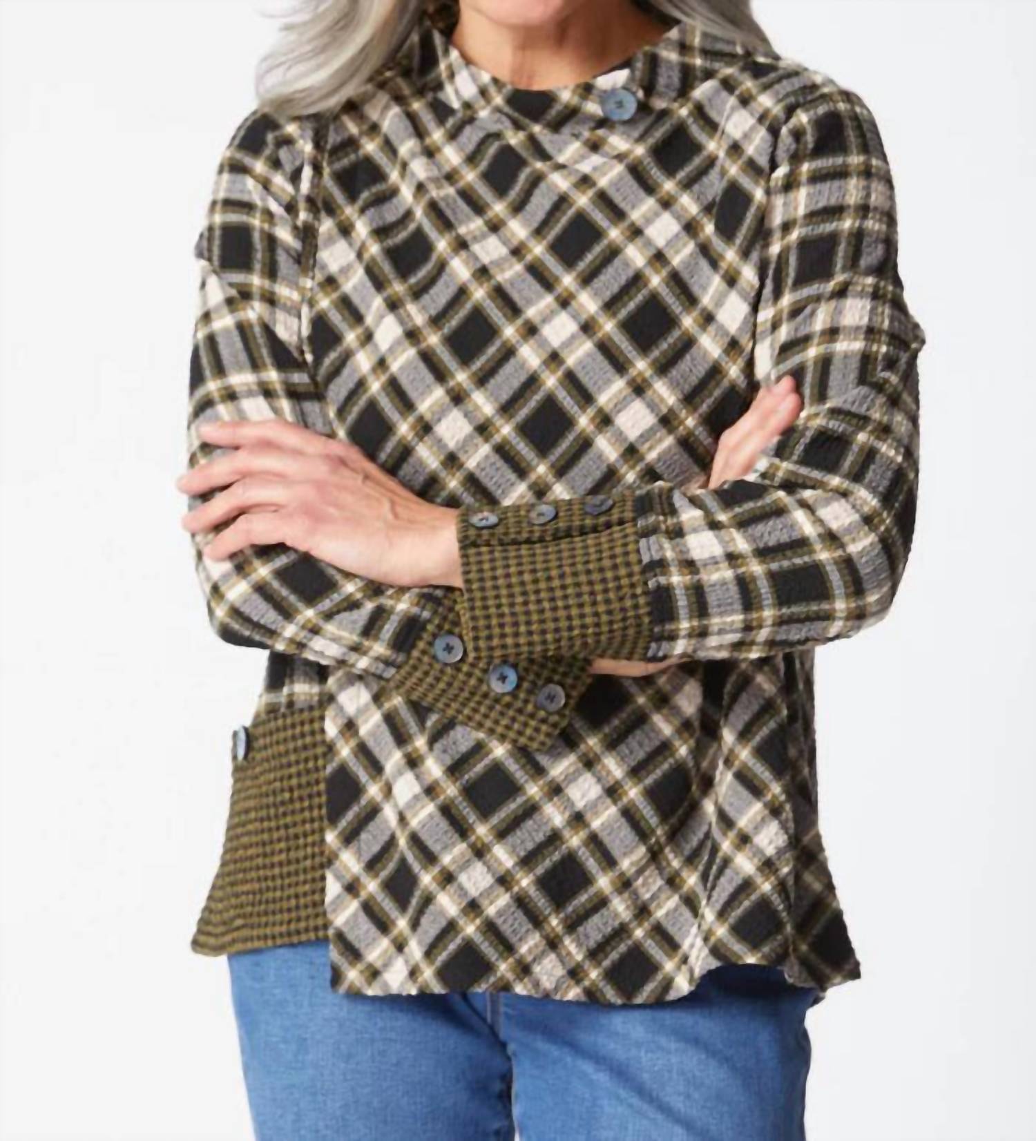 Habitat - Girl Gone Plaid Top