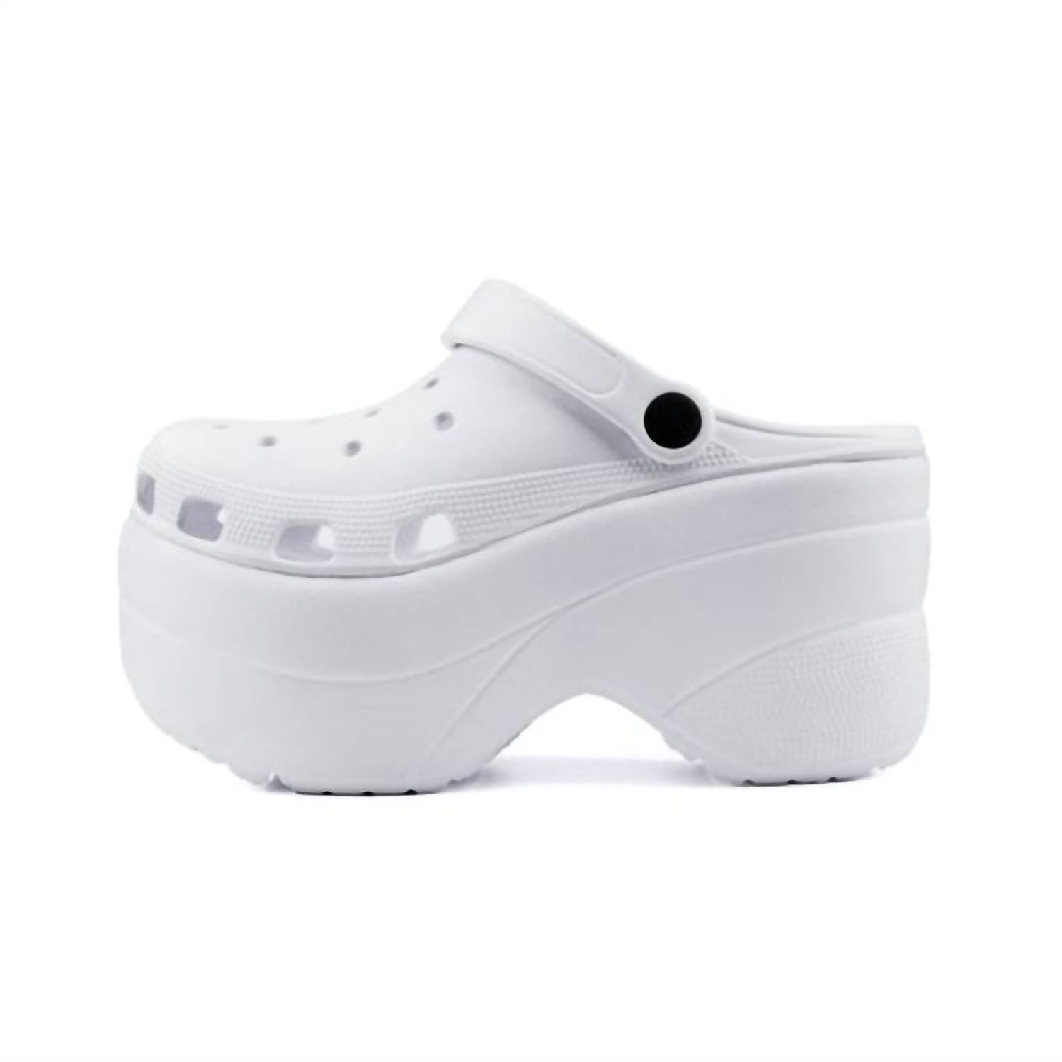 Cape Robbin - Women's Gardener Platform Clogs