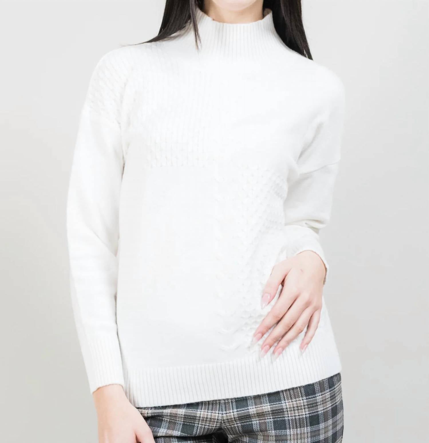 Lisette - MARIELLE MOCKNECK SWEATER