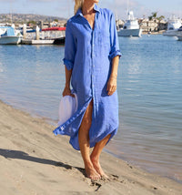 Frank & Eileen - Women's Rory Maxi Shirtdress