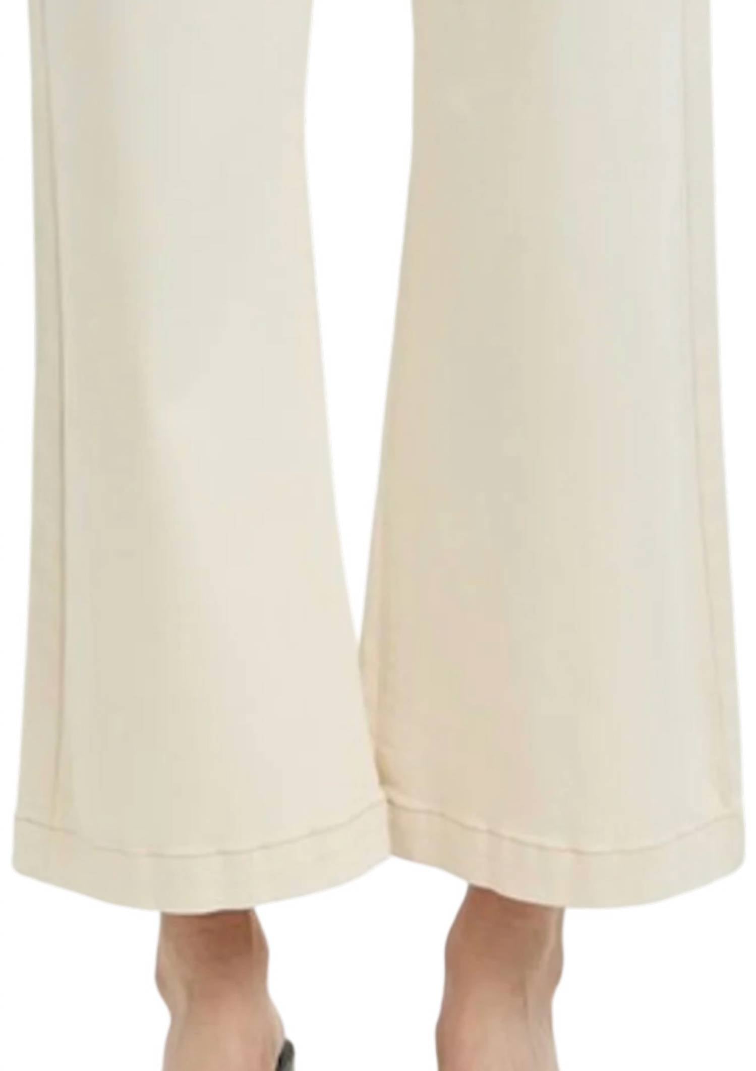 Risen - Dune High Rise Crop Wide Leg Denim Jeans