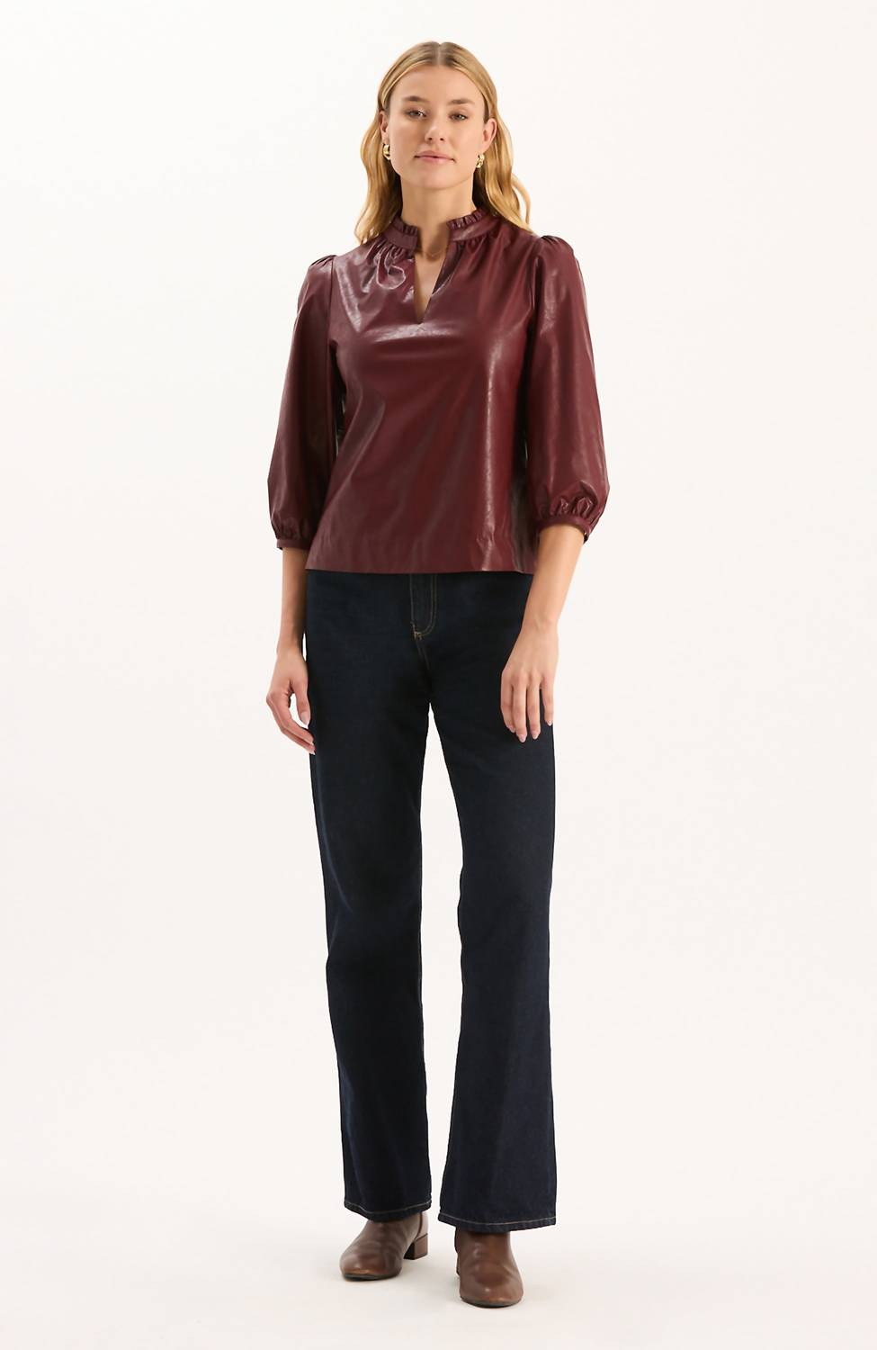 Tyler Boe - Penny Vegan Leather Topper