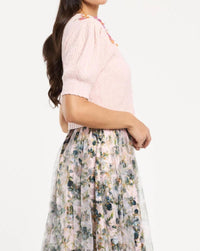 Cinq A Sept - Millicent Trailing Iris Cardigan
