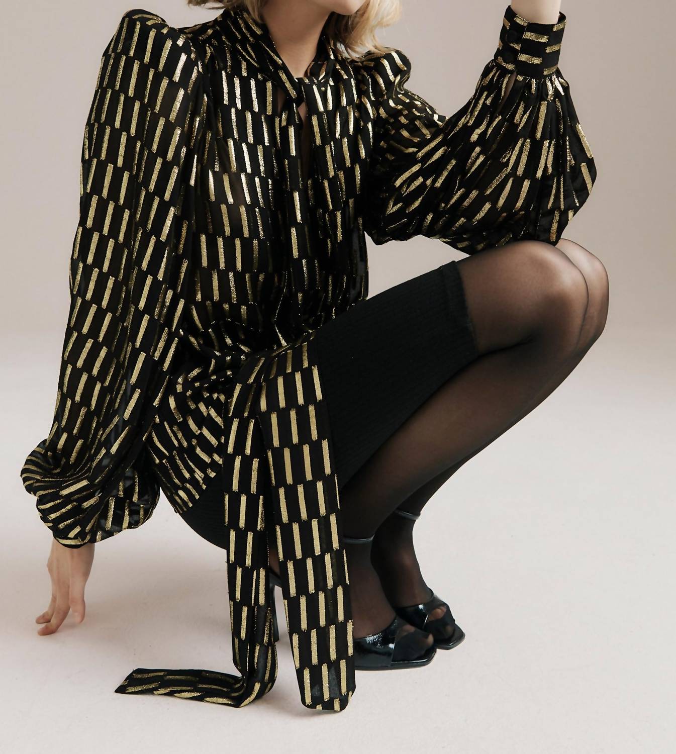 Queens Of Archive - Foxy Long Sleeve Blouse