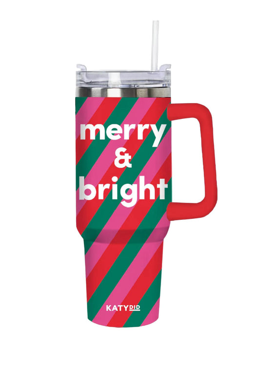 Katydid - Merry & Bright Christmas Coffee Tumbler