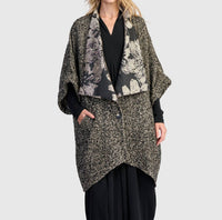 ALEMBIKA Delice Boucle Coat in glow - women's jacket - view 6