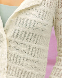 Be Cool - Crochet Knit Layering Cardigan