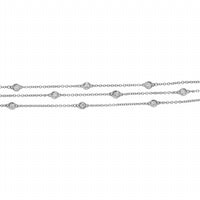 Diana M Jewels - 0.50cts Triple Chain Diamonds Bracelet
