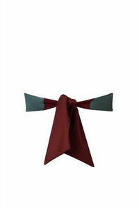 JUAN DE DIOS Women's Victoria Top in army green squares - women's swimwear - alternate view