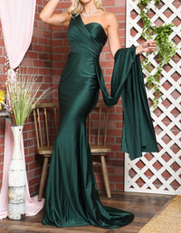Amelia Couture - Verona Stretch Satin Dress