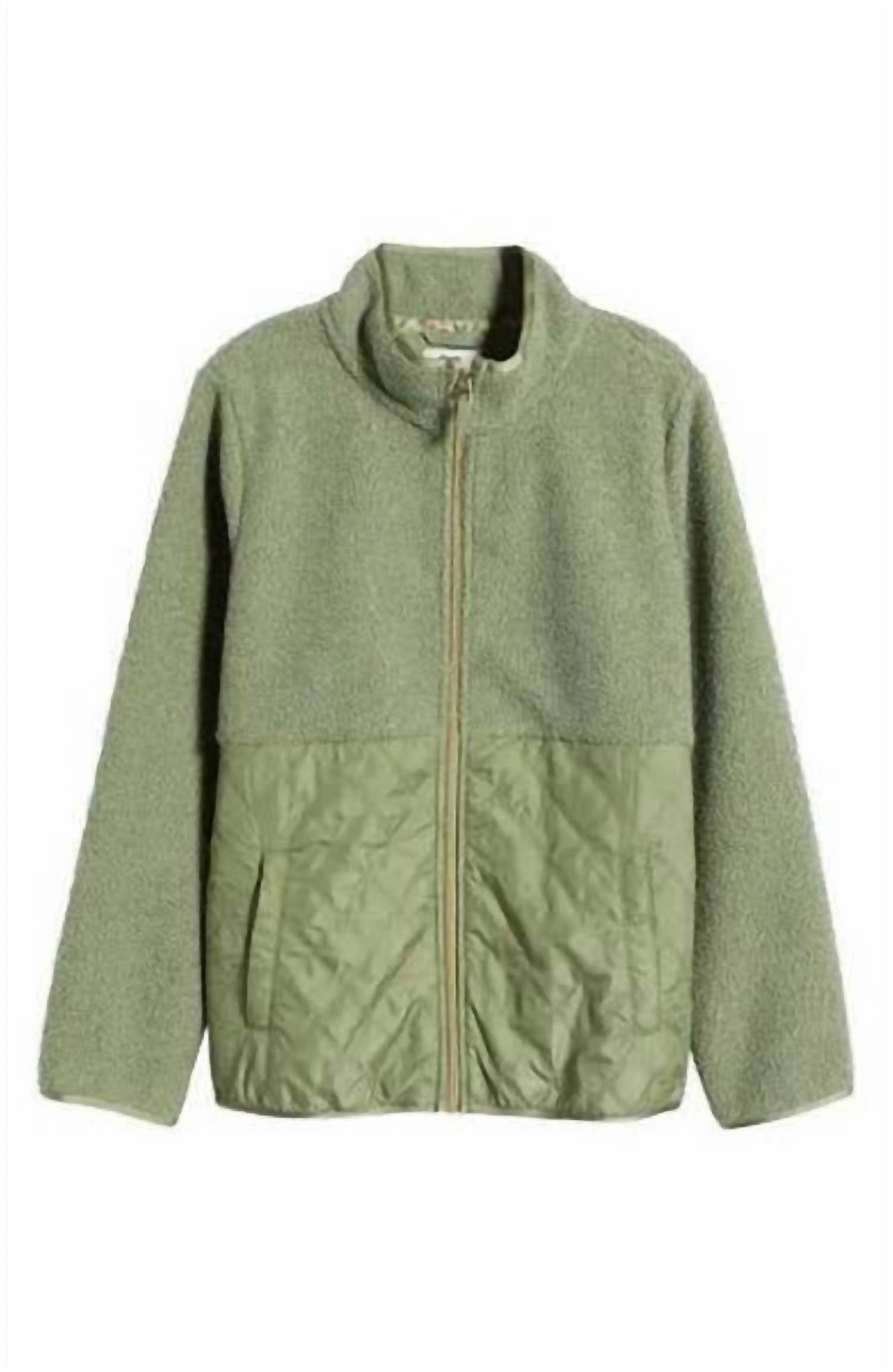 Tommy Bahama - Quilted Faux Sherpa Jacket