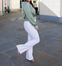 Apricot - Soft Satin Wrap Top