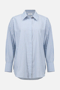 Joseph Ribkoff - Tencel Stripe Boxy Blouse