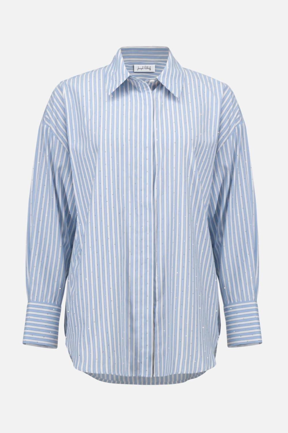 Joseph Ribkoff - Tencel Stripe Boxy Blouse