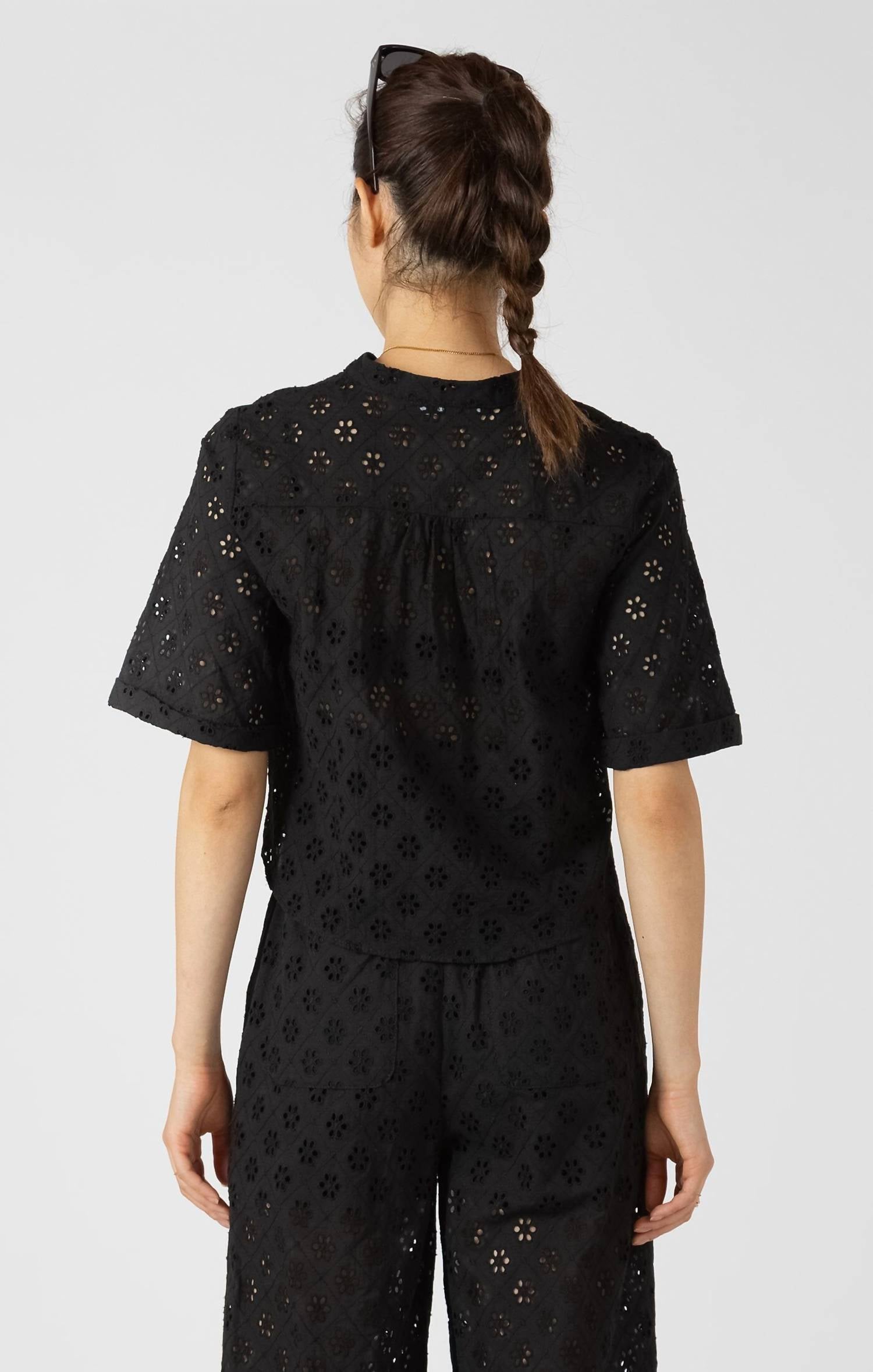 Dex - Cutwork Embroidery Blouse