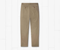 Southern Marsh Men's Regretta Stretch Cotton Chino Pants in burnt taupe - men's pants - detail view