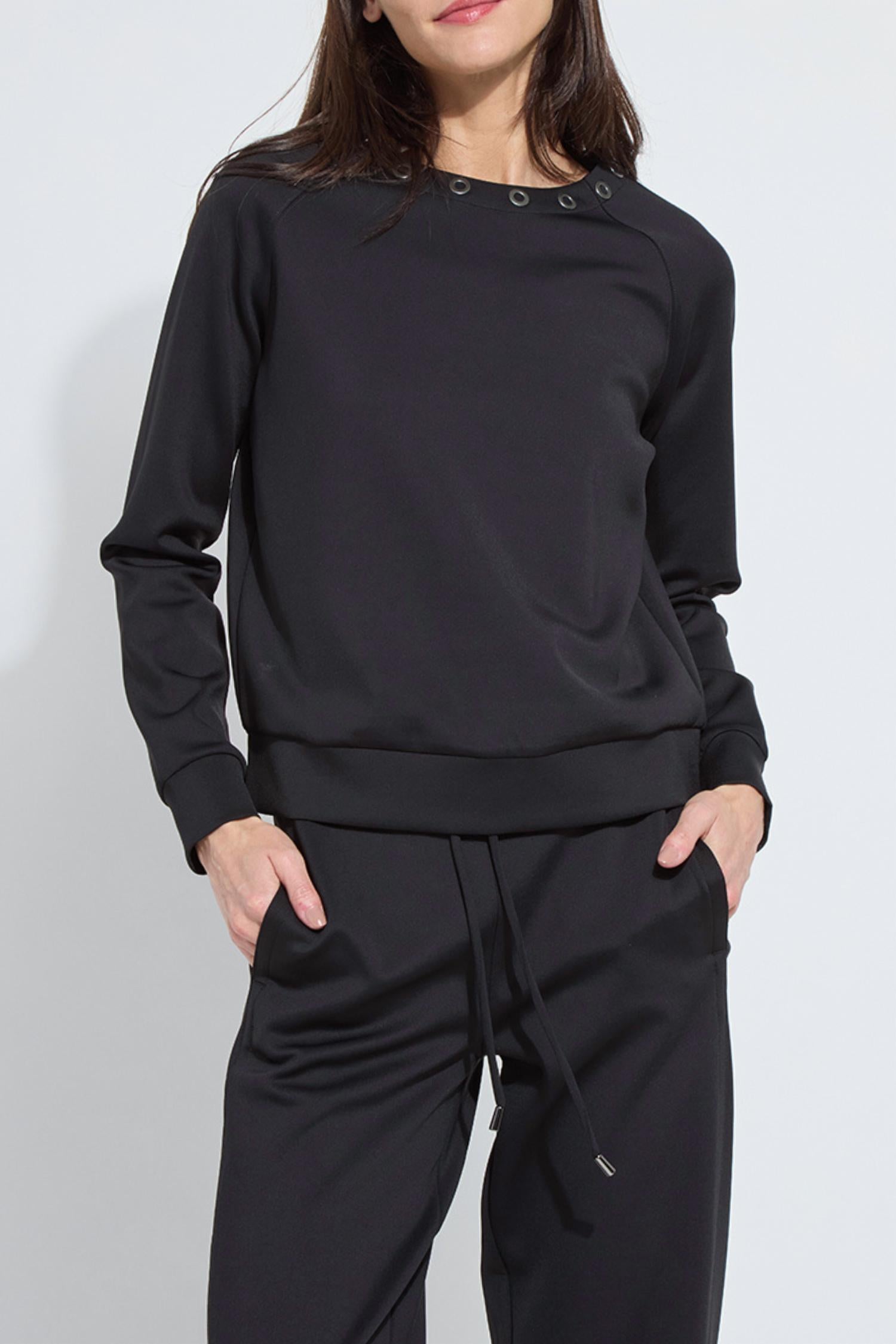 Lysse - Desi Grommet Neoprene Pullover Top