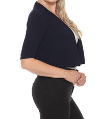 Joseph Ribkoff - Open Front Cropped Cover Up