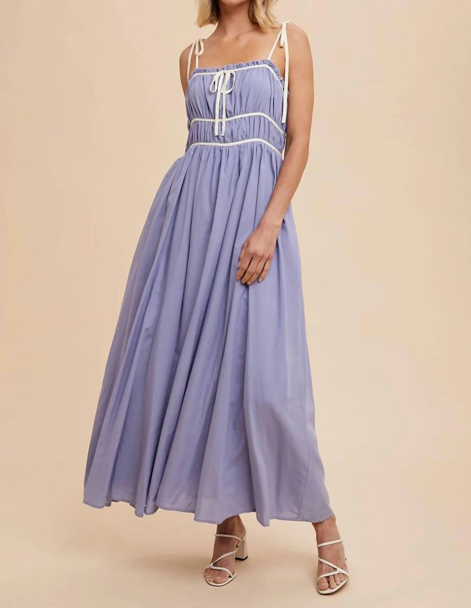 In-Loom - Cobalto Maxi Dress