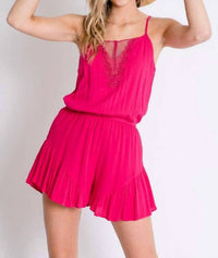 Davi & Dani - Stunning Crochet Lace Romper
