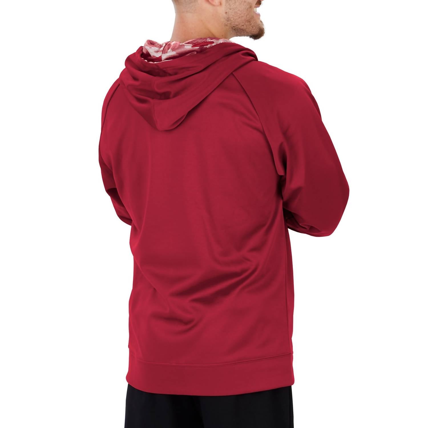Zubaz - MEN'S NFL ARIZONA CARDINALS FULL ZIP CAMO HOODIE