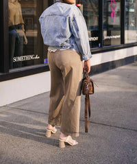 Pistola - Kyra High Rise Bowed Ankle Pants