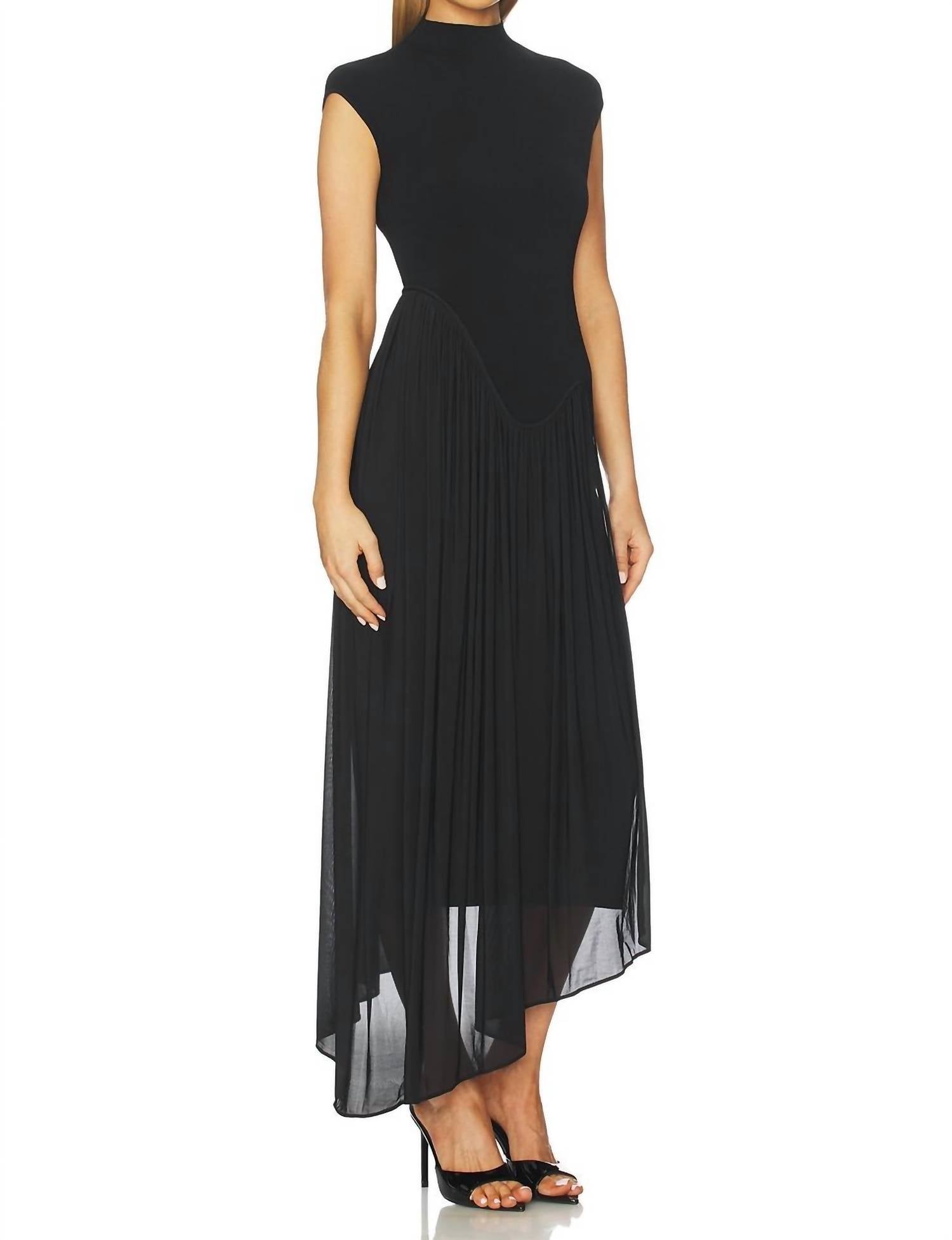 Et Ochs - Francis Knit Combo Midi Dress