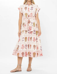 Oliphant - Belted Midi Shirtdress