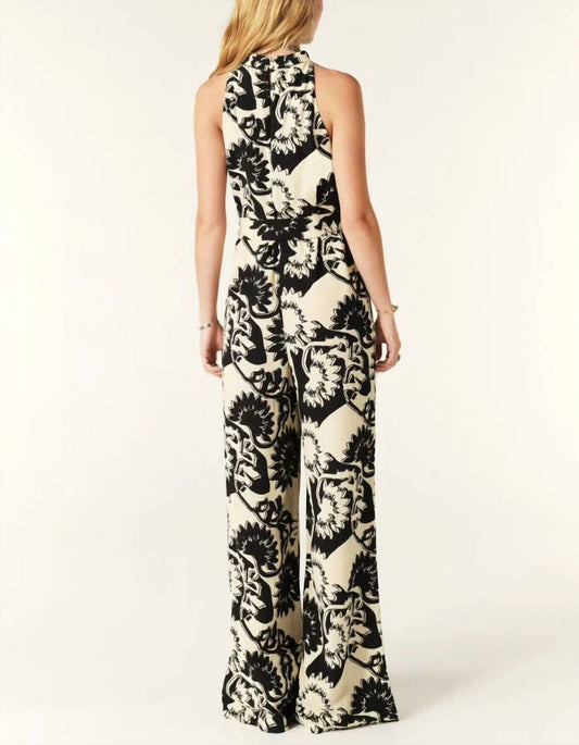 Ba&Sh - Finn Keyhole Sleeveless Belted Jumpsuit